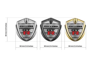 Nissan 3D Emblema Insignia De Carrera Concepto Brilla 3D